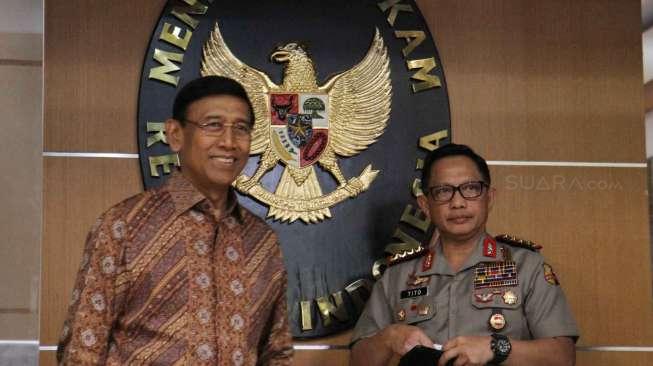 Jokowi Didesak Copot Tito Karnavian dan Wiranto 